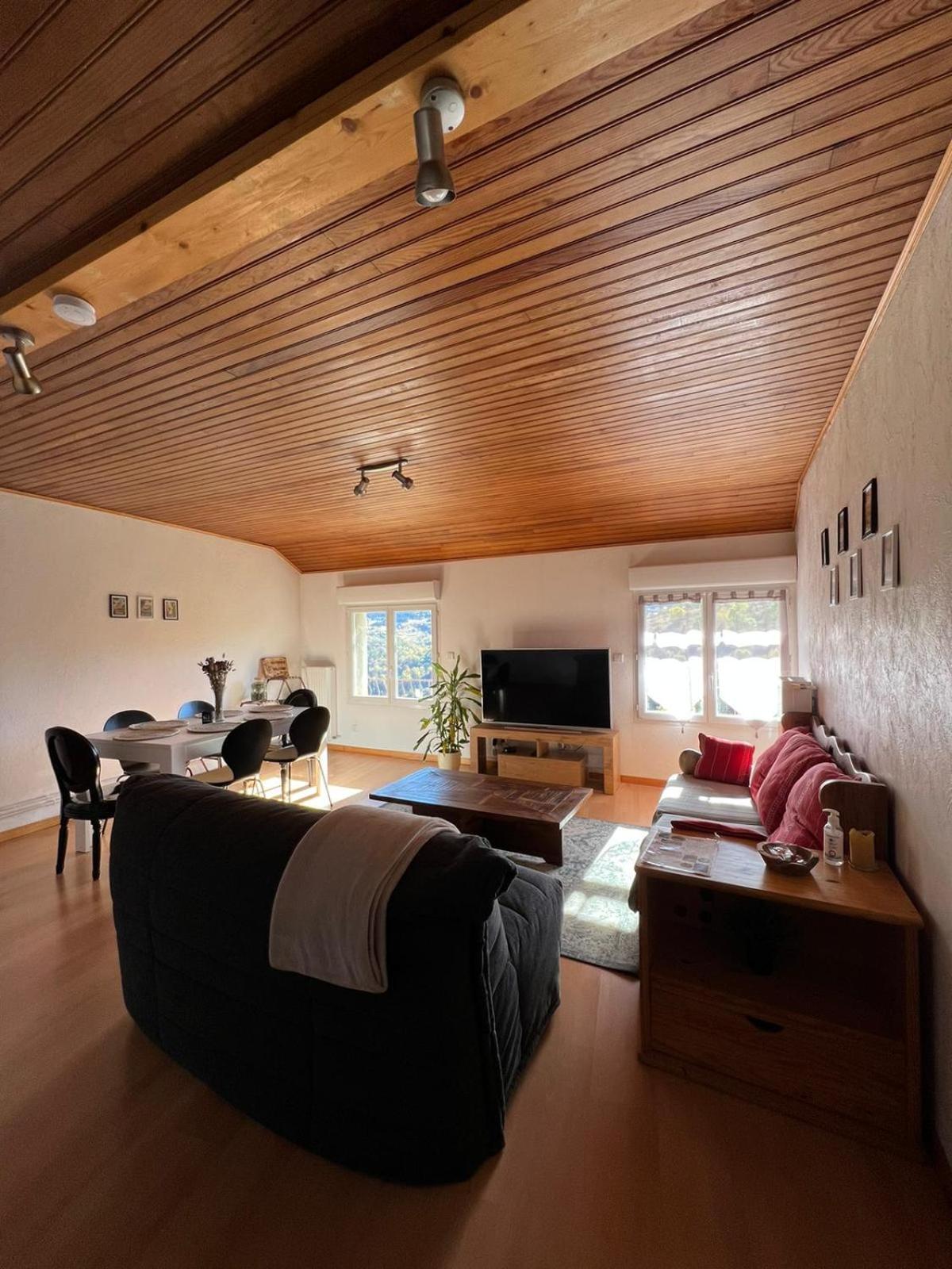 Logement Avec Vue Panoramique A 10Min Des Pistes Sauto Екстер'єр фото